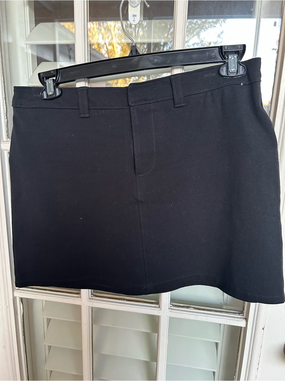 Old Navy Black Mini Skirt with Belt Loops